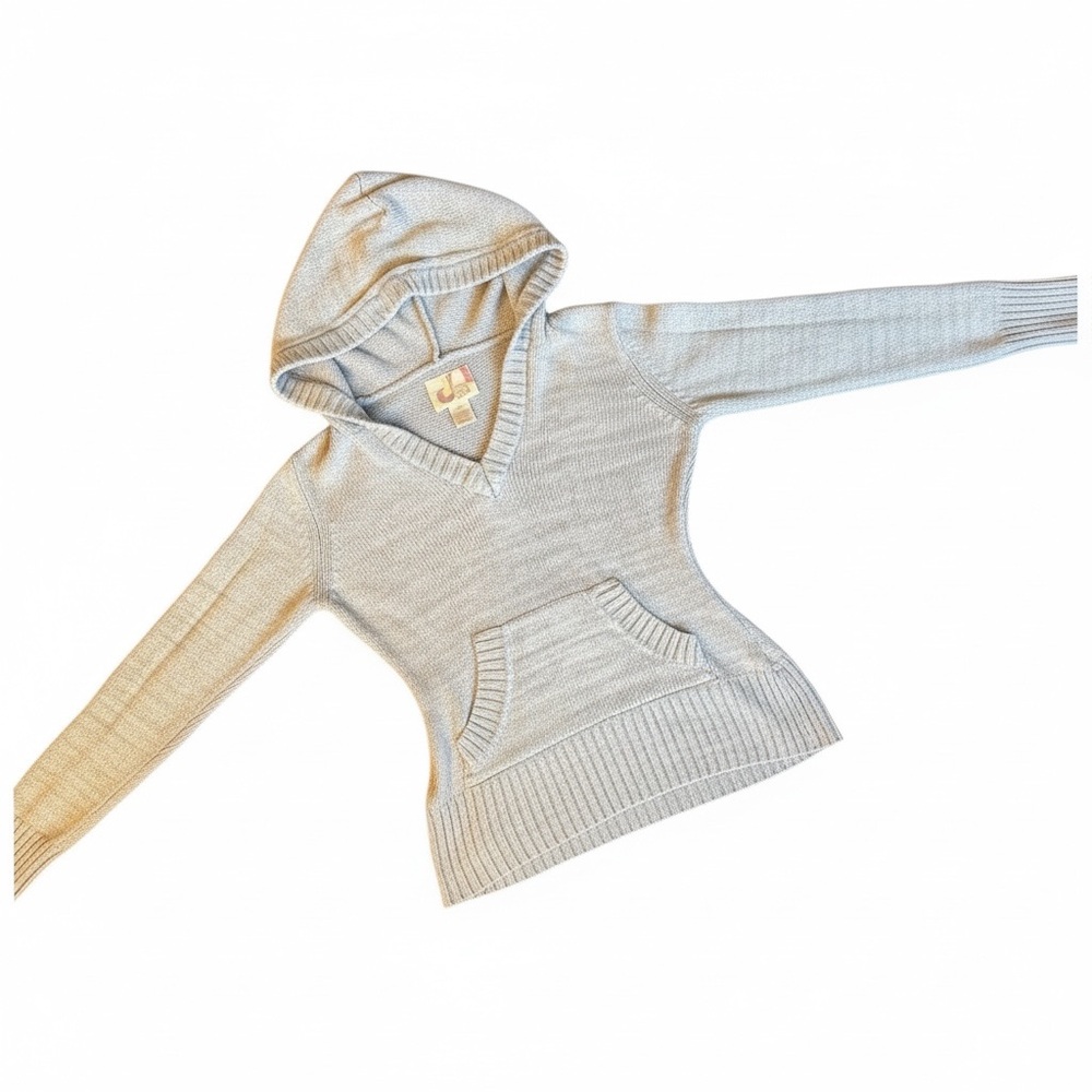OASIS Women's Cream Hooded Sweater
